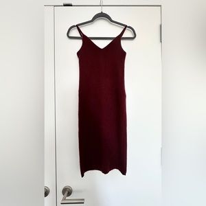 360 Cashmere Brown Slip Dress - Size XS